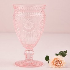 Weddingstar Vintage Inspired Pressed Glass Goblet WDSR1140